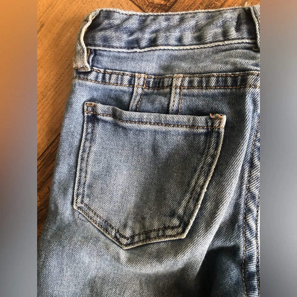 Girls Denim Rock Roll Trouser Jeans Size 10 Youth Light Jean Cowgirl, Read Ad